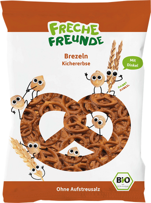 Дитячі перекуси крендельки, з 4 років Freche Freunde, 75 g 4562 фото
