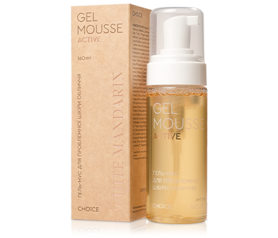 Гель-мус для проблемної шкіри обличчя Gel Mousse Active, 160 мл 2055 фото