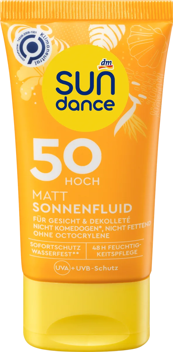 専用45 ★ Sun / Dance +５枚 Сонцезахисний флюїд для обличчя матовий SPF 50 Sun dance, 50 ml