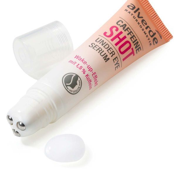 Сироватка для шкіри навколо очей із кофеїном Under Eye Caffeine Shot Alverde, 15 ml 4580 фото