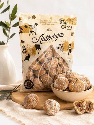Сушений інжир у рисовому борошні Aut&eacute;ntigos, 500 г 4614 фото
