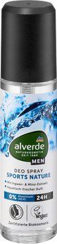 Дезодорант-спрей чоловічий імбир та м'ята Sports Nature Alverde 561 фото