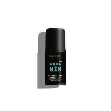 Дезодорант чоловічий парфумований натуральний "Aqua for men" ТМ Mayur 50 мл 2522 фото