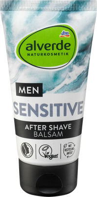 Бальзам після гоління для чутливої шкіри Men Sensitive Alverde, 75 ml 606 фото