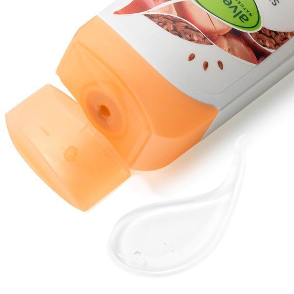 Шампунь для кучерявого волосся з лляним насінням та виноградом Alverde, 200 ml 4358 фото