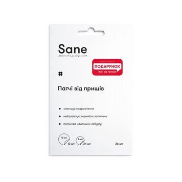 Патчі від прищів Sane, 36 шт 2432 фото