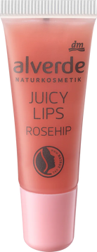 Блиск для губ шипшина Juicy Lips Rosehip Alverde, 8ml 652 фото