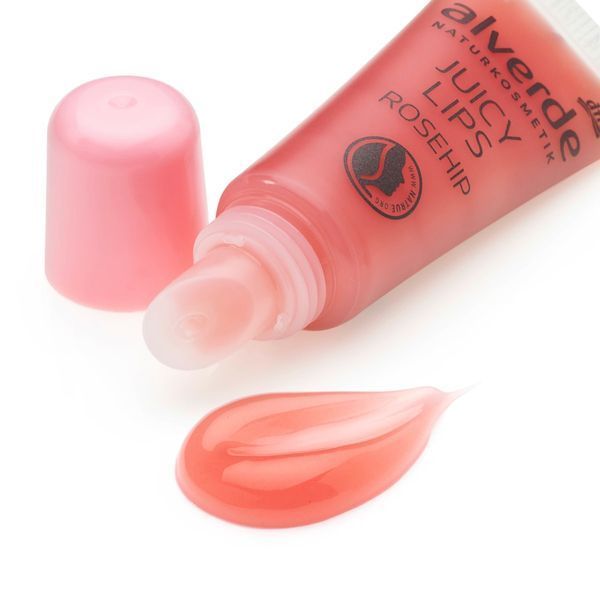 Блиск для губ шипшина Juicy Lips Rosehip Alverde, 8ml 652 фото