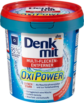 Плямовивідник для кольорових тканин Denkmit Oxi Power 750 г 1802 фото