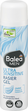 Гель для гоління для чутливої шкіри Ultra Sensitive Balea MEN, 200 ml 1572 фото