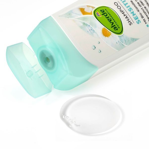 Шампунь для чутливої шкіри голови органічна ромашка Alverde, 200 ml 1494 фото