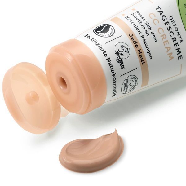 CC крем для корекції кольору обличчя Alverde, 50 ml 452 фото