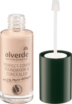 Тональний крем і консилер з 2% фіто-колагеном 20 Almond Alverde , 25 ml 529 фото