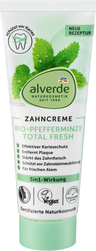Зубна паста 5 в 1 Alverde, 75 ml 645 фото