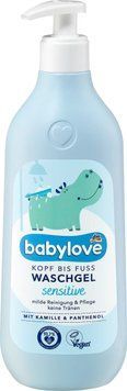 Дитячий гель для душу Sensitive Babylove, 500 ml 1734 фото