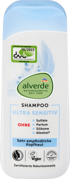 Шампунь для ультрачутливої шкіри голови Alverde, 200 ml  473 фото