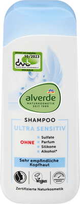 Шампунь для ультрачутливої шкіри голови Alverde, 200 ml  473 фото