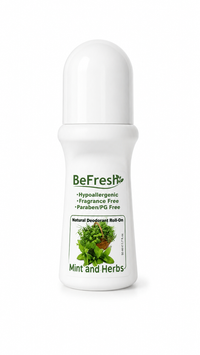 Дезодорант роликовий з м'ятою і травами, BeFreshOrganic, 50 мл 1-1851 фото
