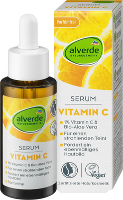 Сироватка з вітаміном C, Alverde 30 ml 1197 фото