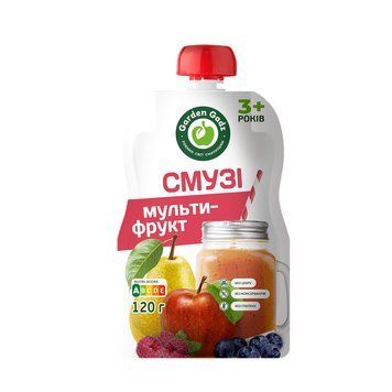 Пюре фруктове &ldquo;Смузі мультифрукт" Garden Gadz, 120г 4662 фото