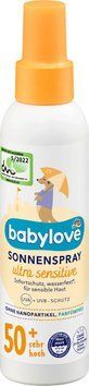 Сонцезахисний спрей Baby Sensitive SPF 50+ Babylove, 150 ml 1738 фото