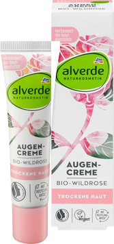 Крем для шкіри навколо очей органічна шипшина Alverde, 15 ml 503 фото