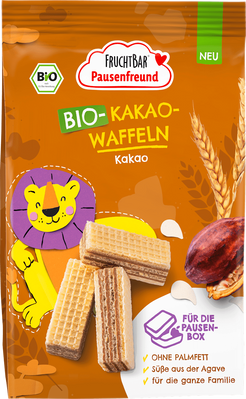 Дитячі вафлі з какао від 3 років Fruchtbar, 100 g 4560 фото