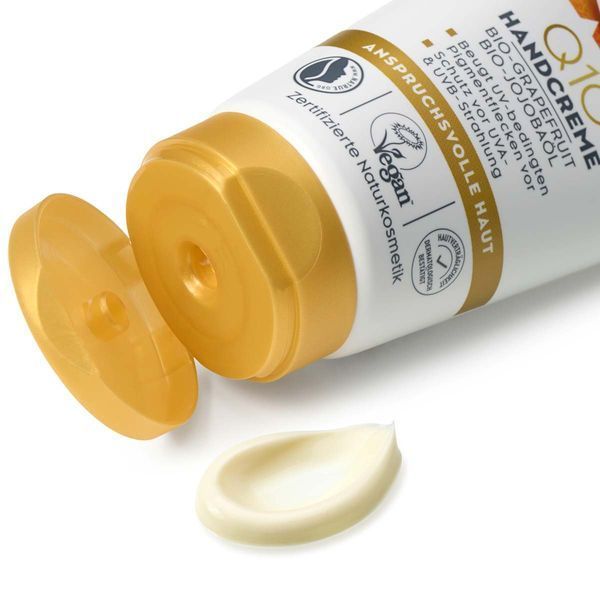 Крем для рук Q10 з SPF 20 Alverde, 75 ml 4312 фото